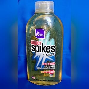 La Bella Super Spikes Styling Hair Gel Fast Drying Extreme Max Hard Firm Hold